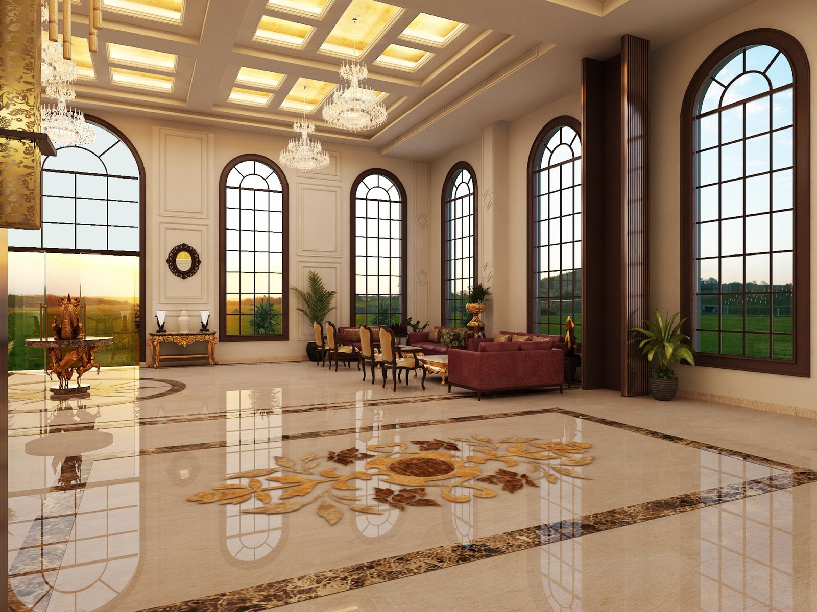 Lobby, The Imperial Kushinagar