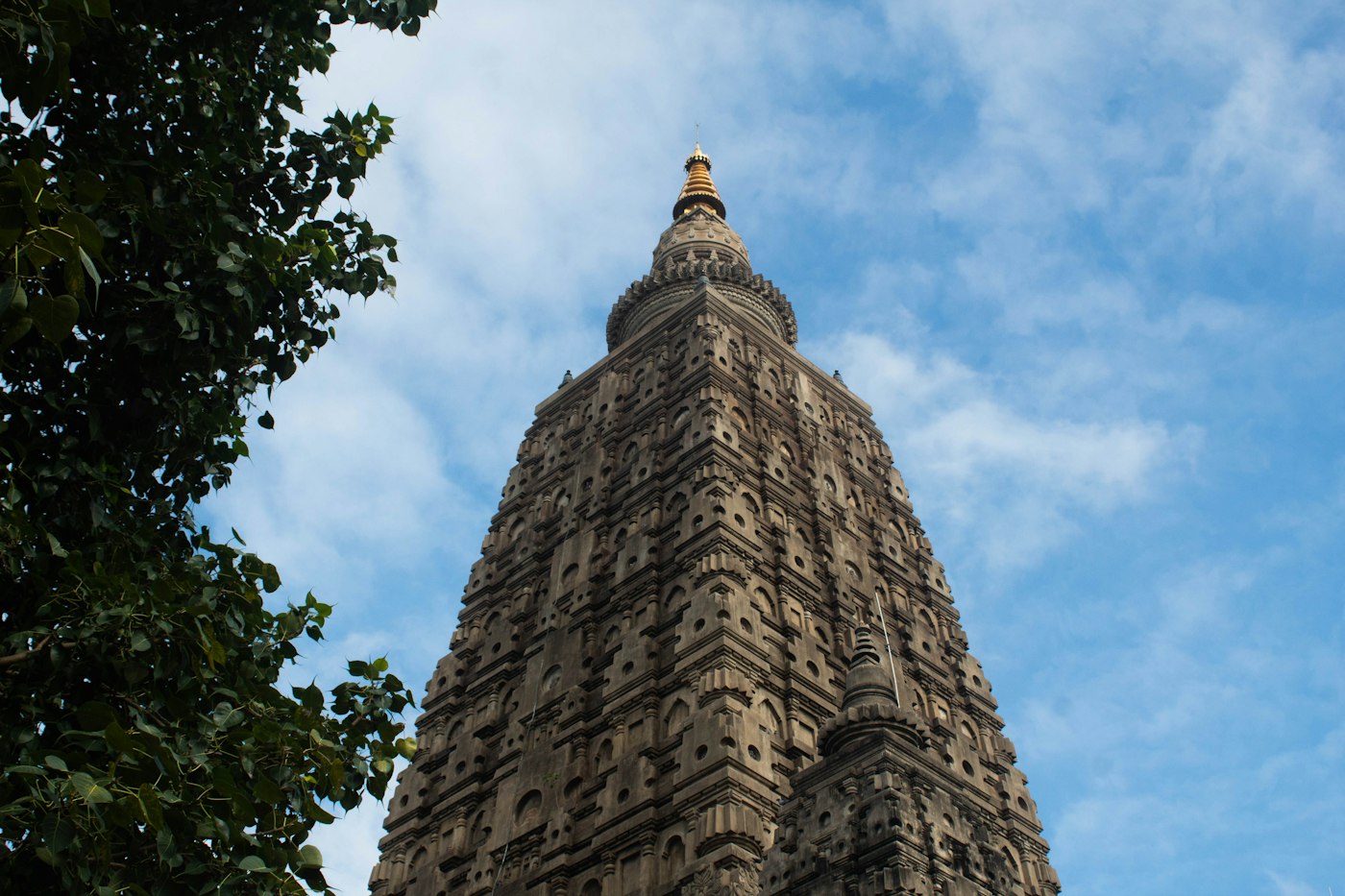 Spire of the Mahabodhi Temple, Bodhgaya