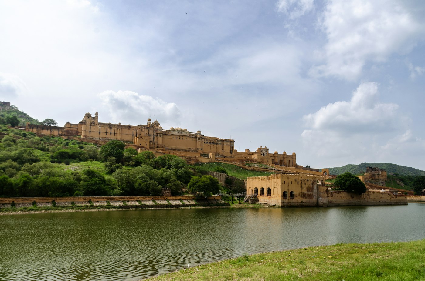 Amber Fort above Maota Lake, Jaipur