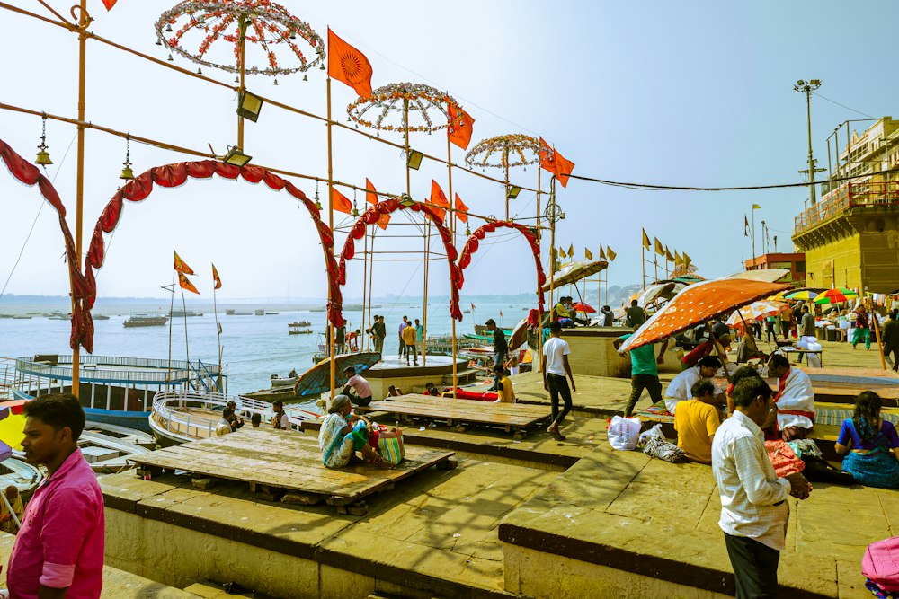 Ghats near Kashi Vishwanath, Varanasi