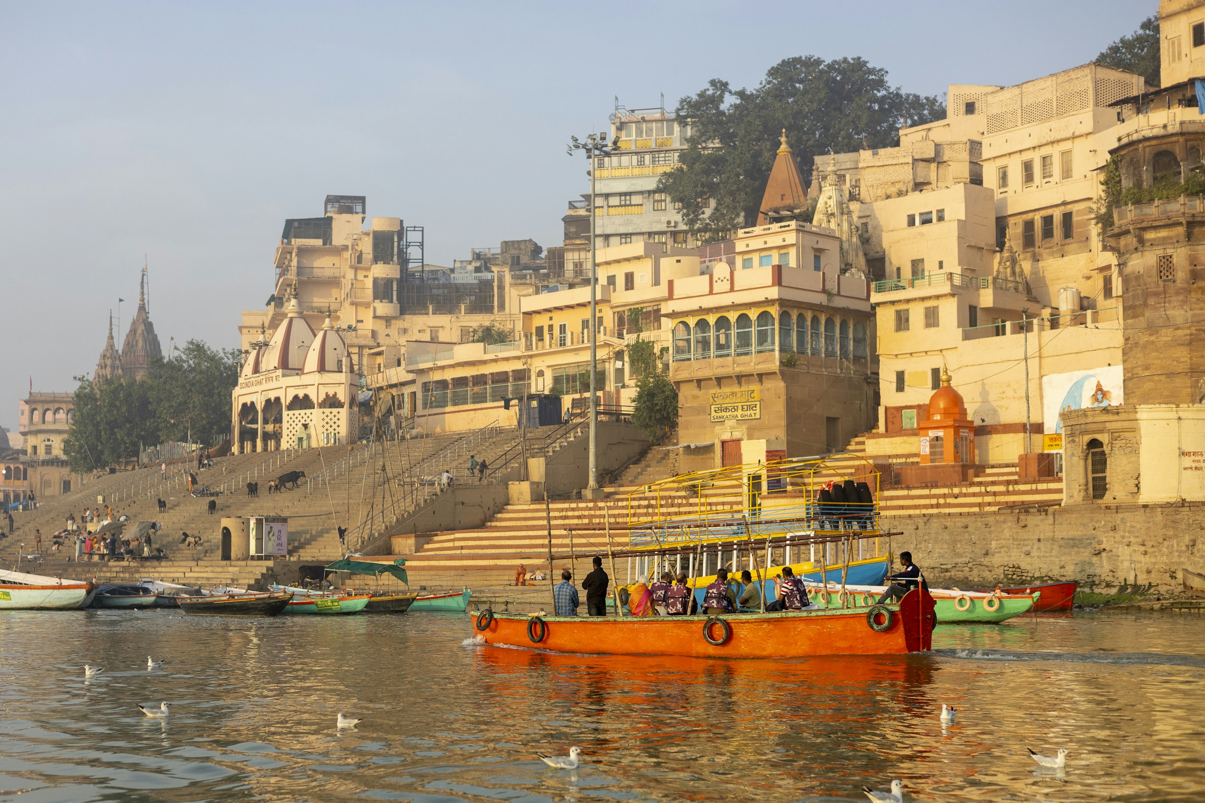 Ghats on the Ganges, Varanasi