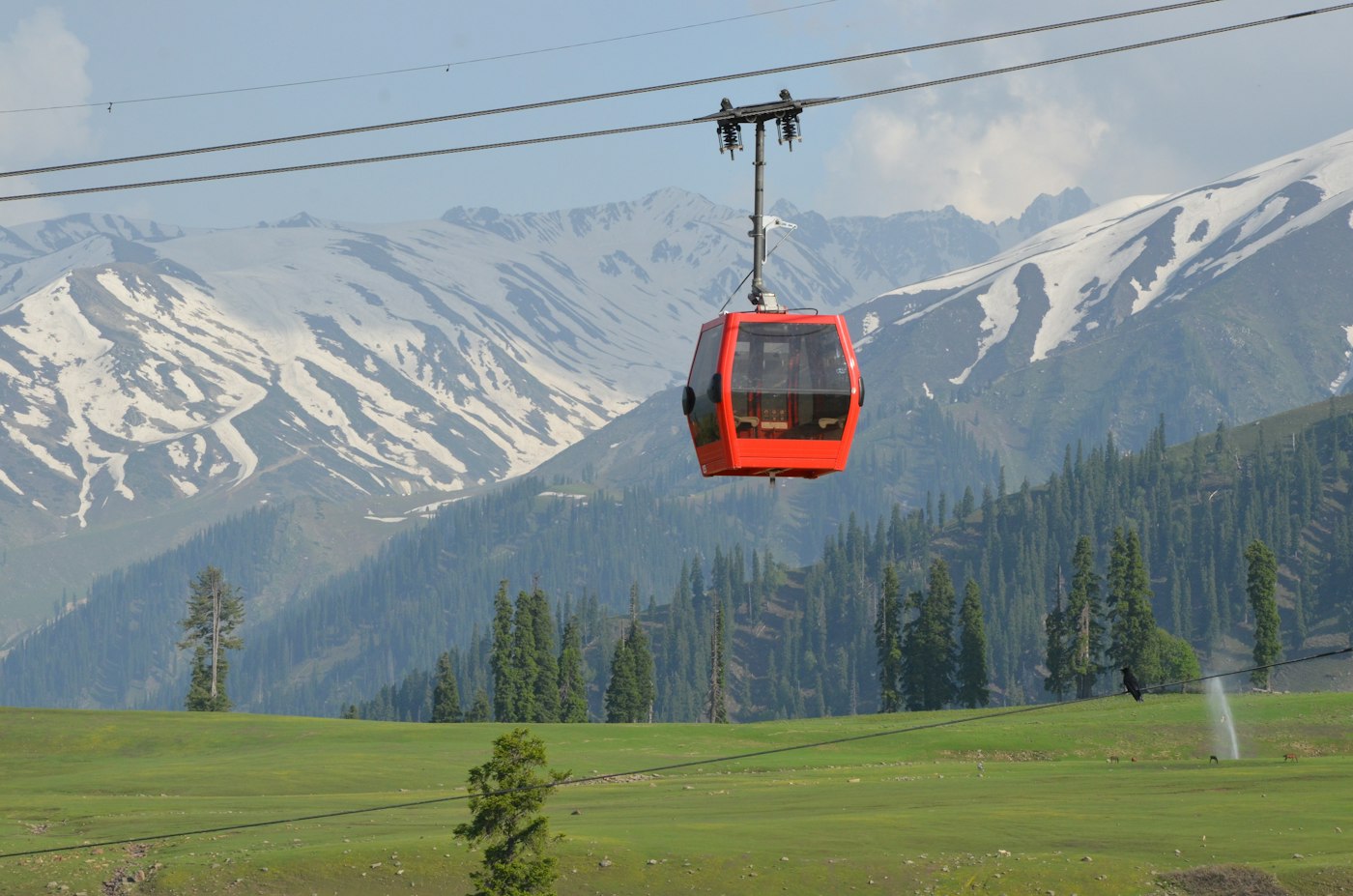 Gondola at Gulmarg